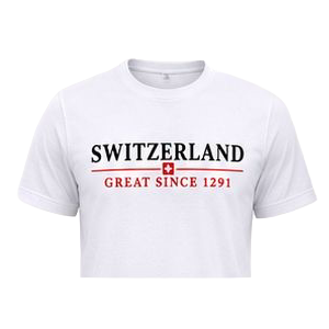 Switzerland T-Shirt - Weiss